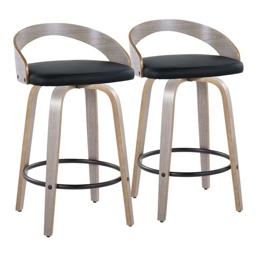 Grotto 26" Fixed-height Counter Stool - Set Of 2